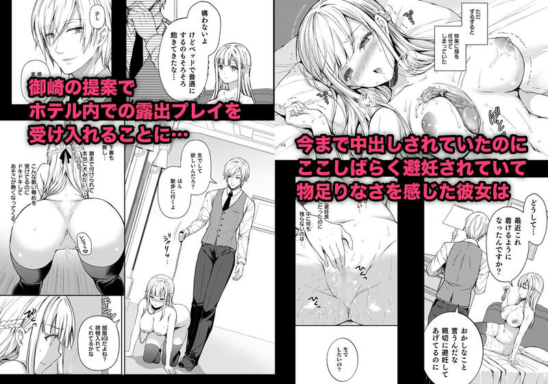 「淫溺の令嬢6～肉欲に耽る獣～」可憐な乙女が雌犬扱い同然の露出プレイに没頭する！ 